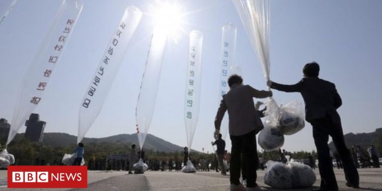 South Korea plans to stop balloons to North Korea