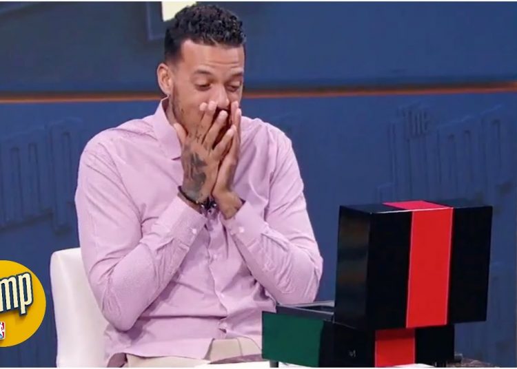 Matt Barnes receives a special surprise from the Warriors | The Jump